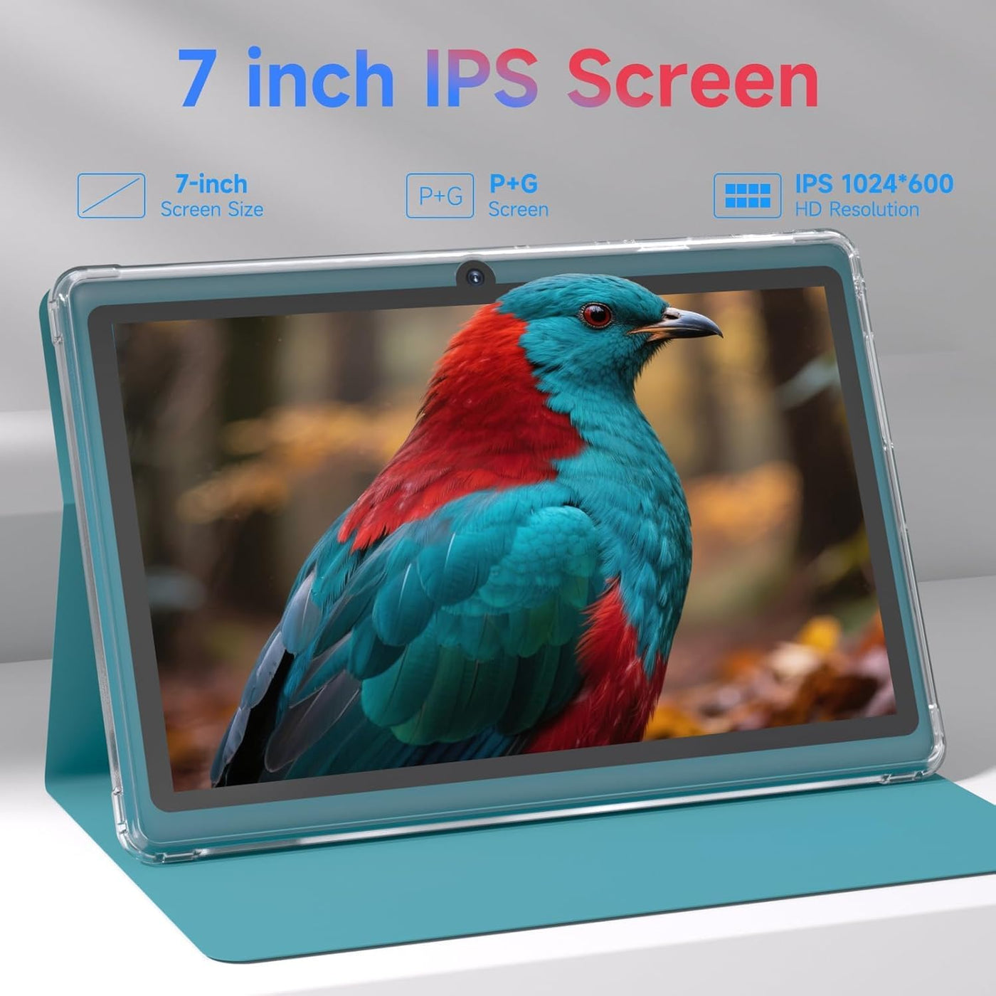CUPEISI Tableta Android con funda, tableta de 7 pulgadas, 8 GB de R...