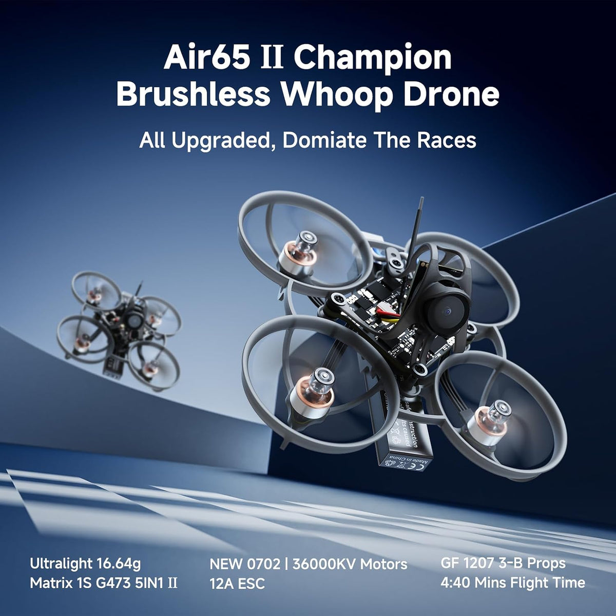 BETAFPV Air65 II Quadcopter Whoop sin escobillas para Champion 1S FPV Quad