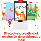 Osmo - Kit de iniciación de Little Genius para tableta Fire - 4 juegos educativos de aprendizaje - Edad preescolar 3-5 años - Fonética, resolución de problemas y creatividad - Juguetes STEM para niños