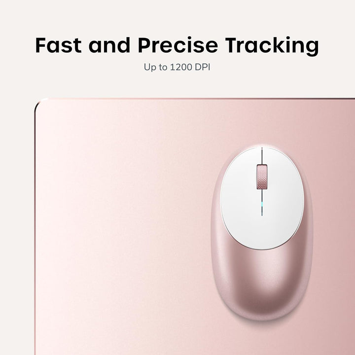Ratón inalámbrico Bluetooth Satechi M1, recargable USB-C, compacto...