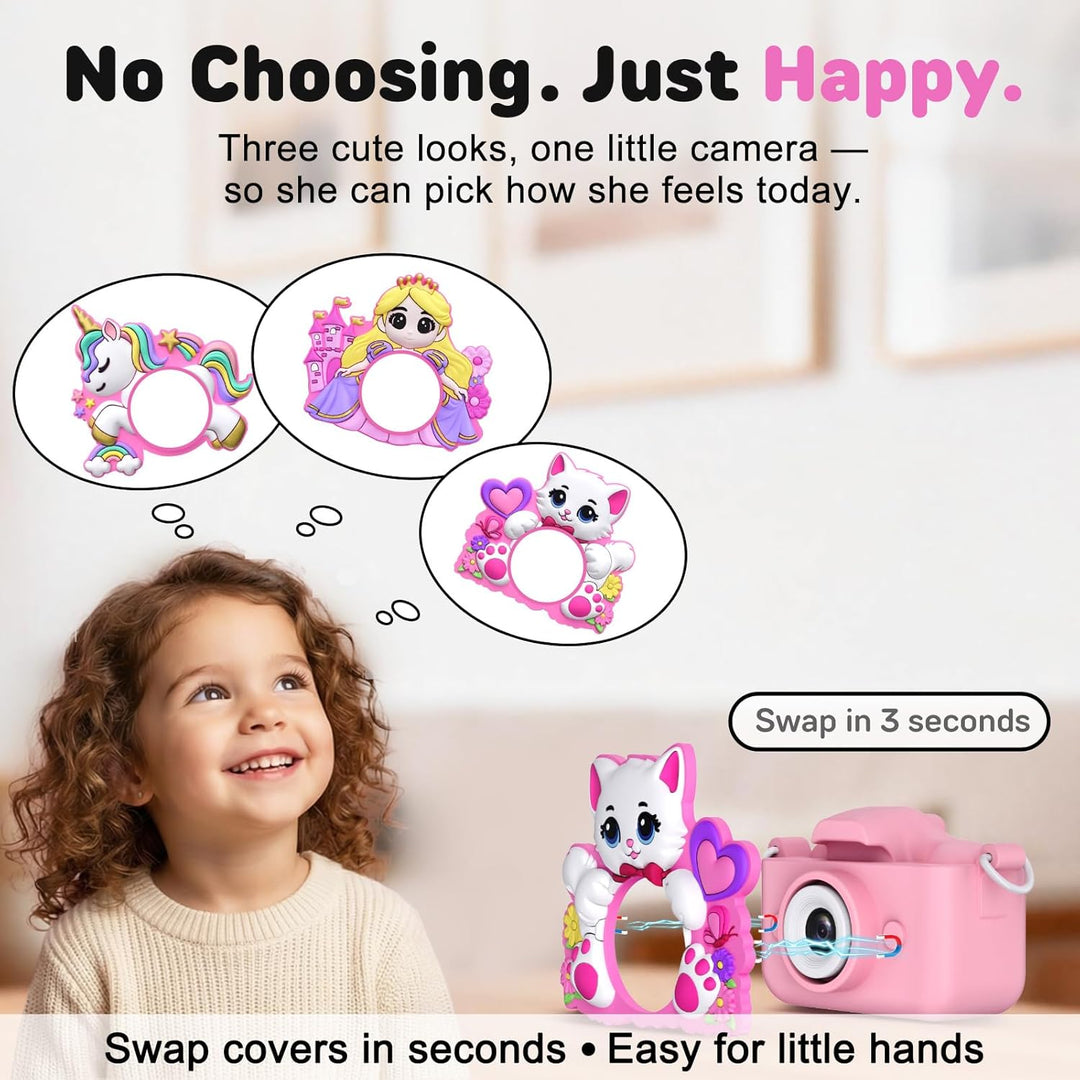Cámara para niños para niñas Juguetes Regalos: Regalos para niñas d...