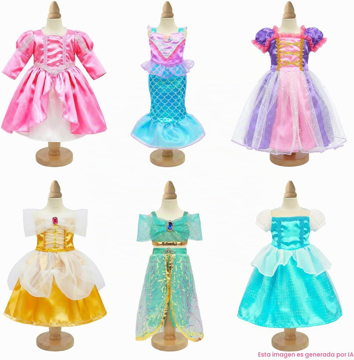 K.T. Fancy American Set de Ropa para Muñeca de 18 Pulgadas Vestidos de Princesa