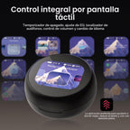 NE90 - Auriculares para dormir con funda de pantalla táctil inteligente de 0.11 oz, ultra pequeños, auriculares inalámbricos Bluetooth 6.0, aplicación de ruido blanco, cancelación de ruido ENC