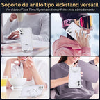 SKYLMW – Funda compatible con iPhone 16 con soporte magnético invisible tipo anillo, funda para teléfono de grado militar para iPhone 16 de 6.1 pulgadas [compatible con MagSafe] [excelente sensación
