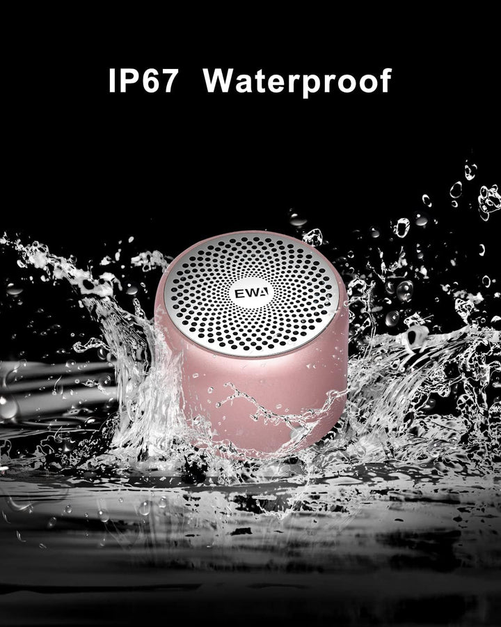 EWA A106 Altavoz Bluetooth Portátil Mini, Graves Mejorados y Sonido...