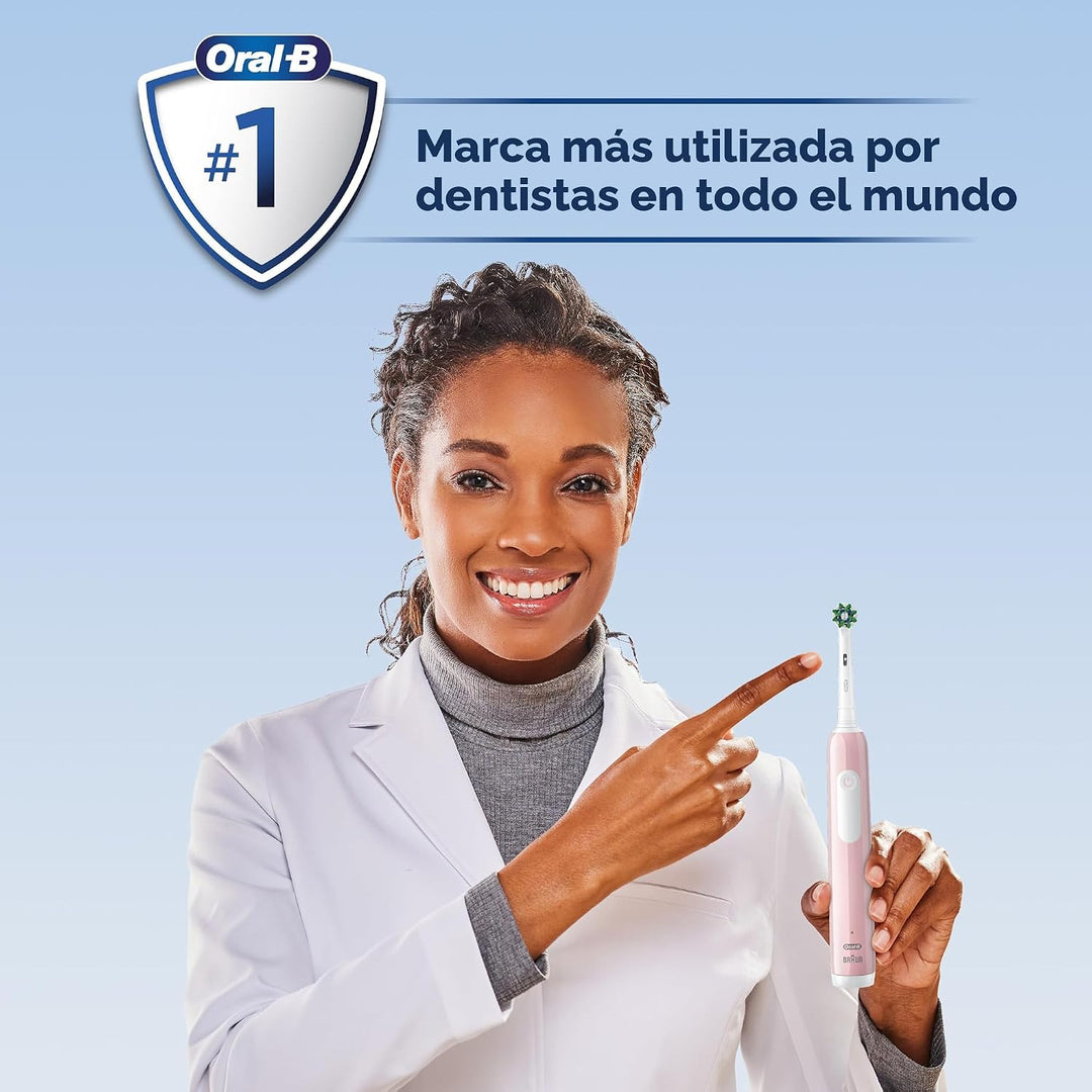 Oral-B Cepillo de dientes eléctrico recargable Pro 1000, color blanco