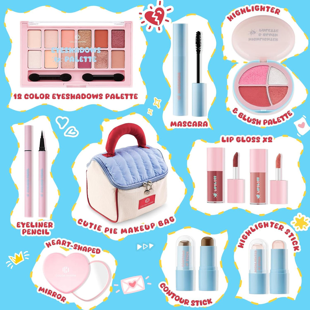 Color Nymph Juego de maquillaje para niñas y mujeres adolescentes c...