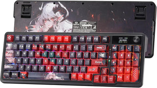 Redragon K719 PRO Teclado inalámbrico para juegos con junta con pan...