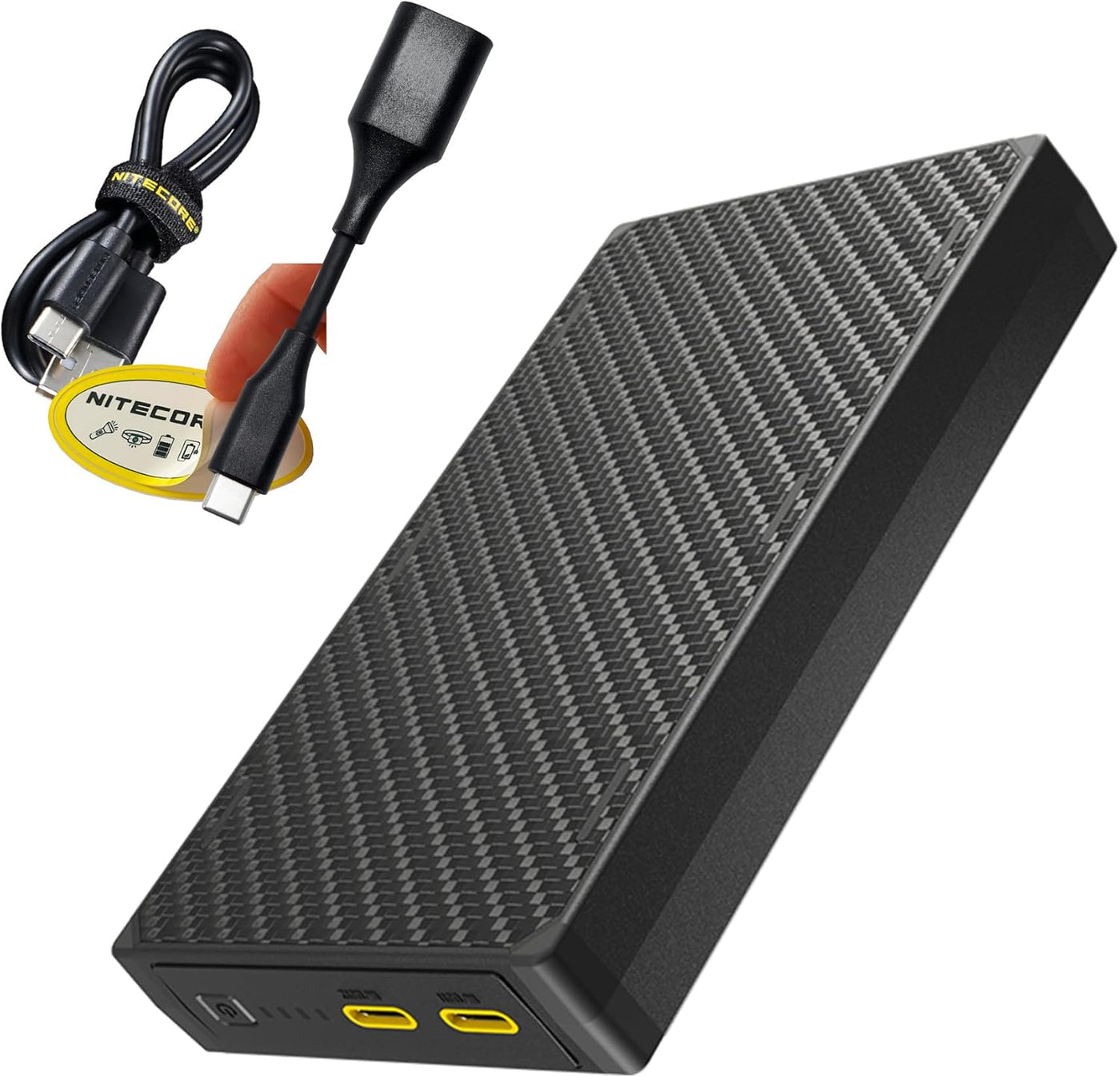Nitecore NB20000 Gen 3 20000mAh Banco de Energía, Carga Rápida QC P...