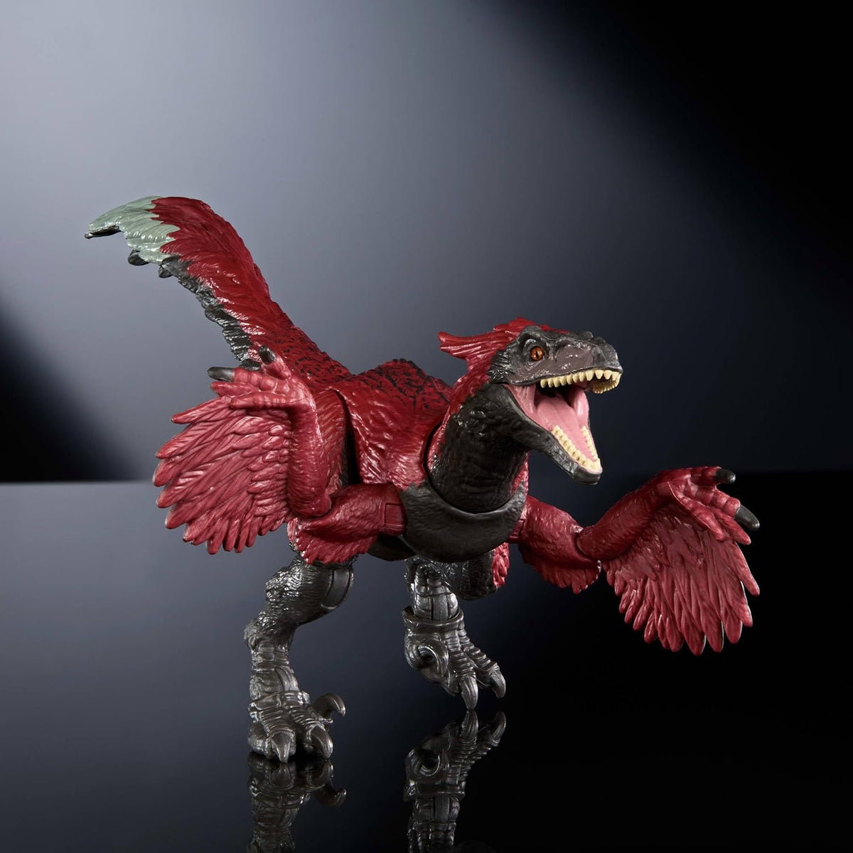Mattel Jurassic World Hammond Collection - Figura de dinosaurio Piroraptor