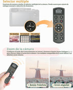 para cámara recargable inalámbrica Nikon con control remoto
