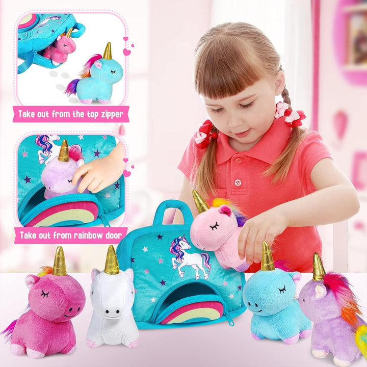 KMUYSL Juguetes para niñas de 18 meses en adelante, animal de peluc...