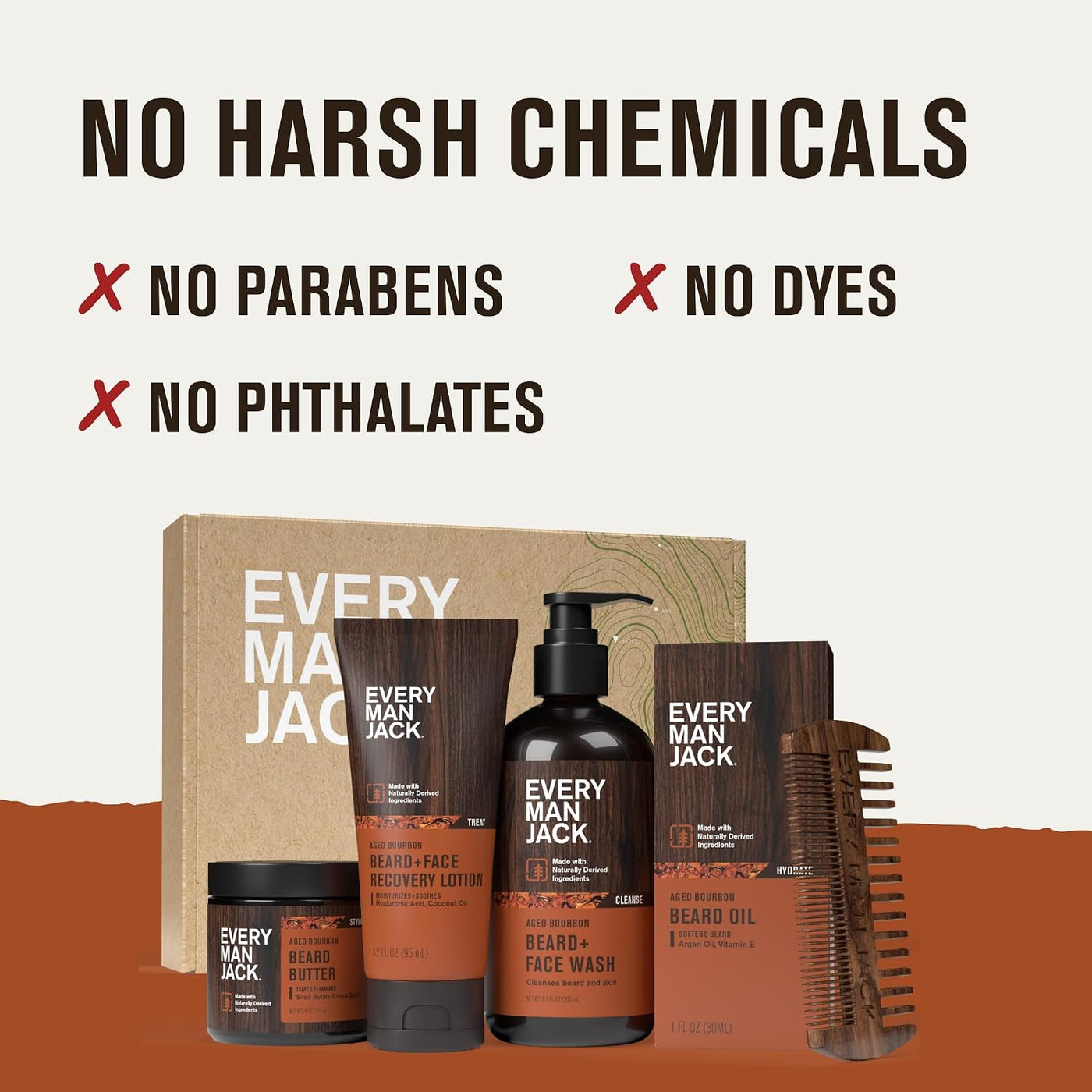 Every Man Jack Beard Essentials Set de regalo para hombres \u2013 R...