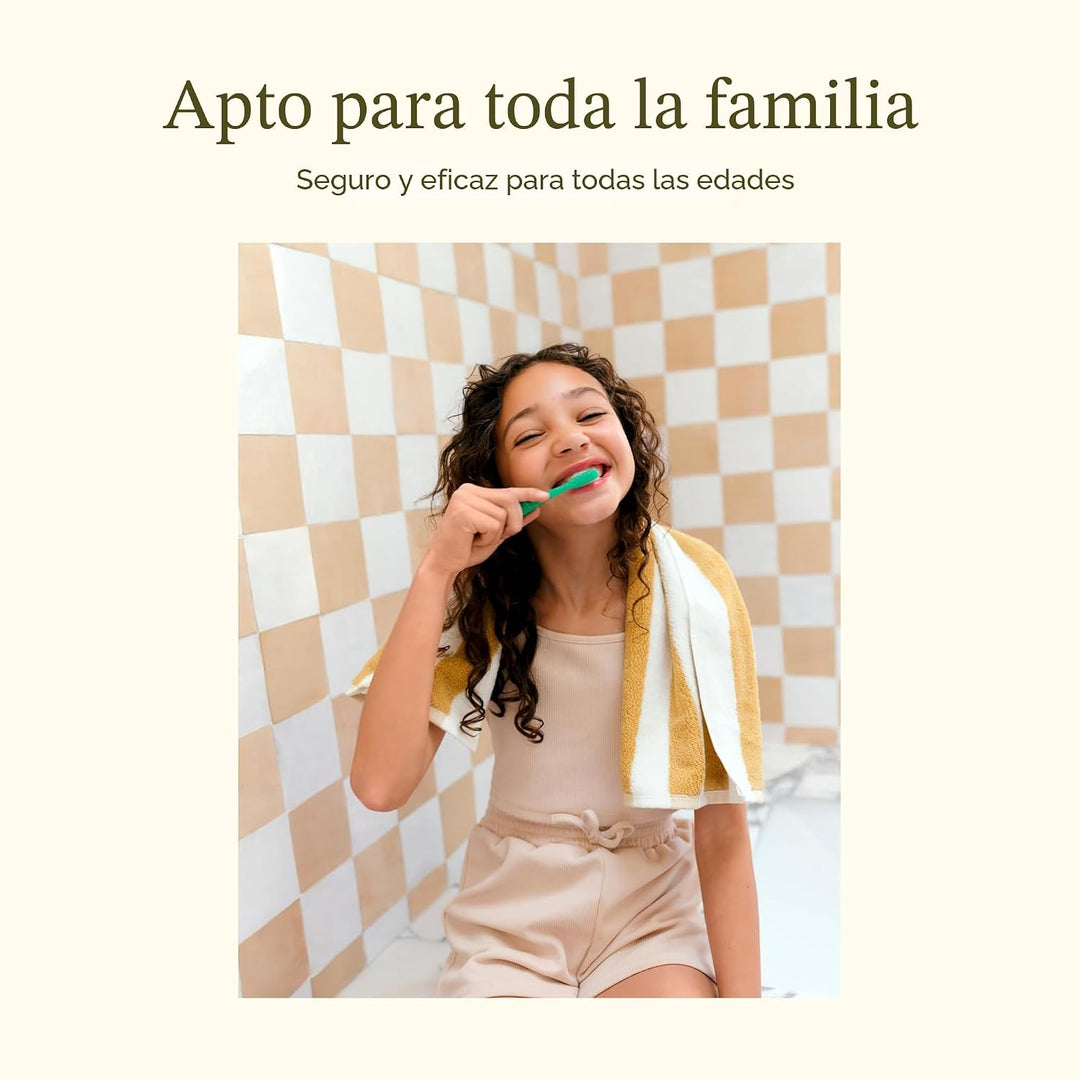 Revitin Pasta dental prebiótica sin flúor, 3.4 onzas, sin SLS, sin...