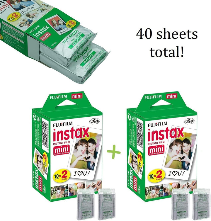 Cámara instantánea Fujifilm Instax Mini 11 color blanco hielo + paq...