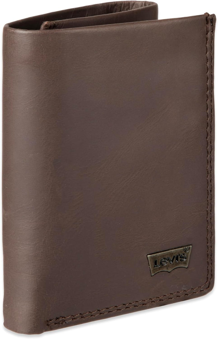 Levi's Billetera triple RFID para hombre, elegante y delgada, i...