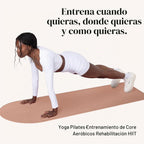 La Esterilla Bala Plush, Esterilla de Yoga Antideslizante para Gimnasio en Casa, 10 mm