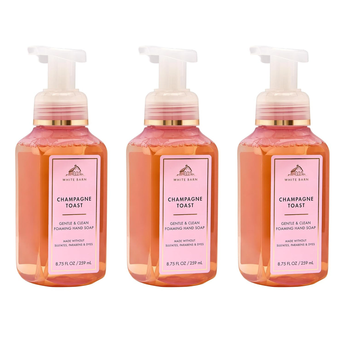Bath & Body Works Champagne Toast - Jabón de manos espumoso