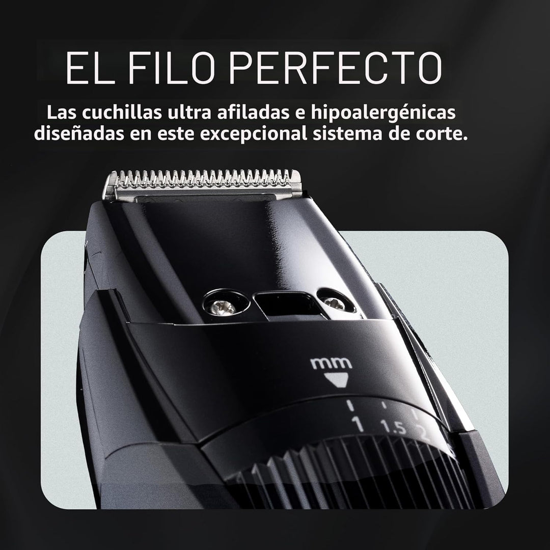 Panasonic depiladora inalámbrica para barba para hombres con dial d...