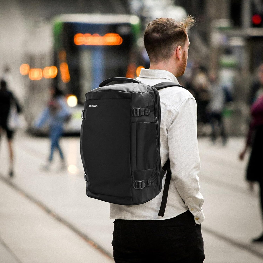 Mochila de viaje tomtoc, equipaje de mano aprobado para vuelos y co...