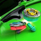 Beyblade X Sneak Attack - Juego de batalla con Beystadium Arena, Rampart Aegis GB y cortador Shinobi LF, 2 juguetes de juego Takara Tomy, 2 lanzadores, a partir de 8 años