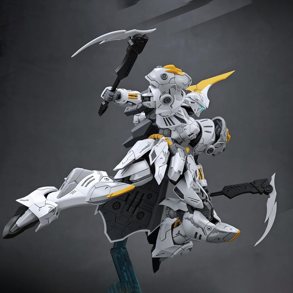 LEBOO Kit de figuras de acción de plástico 1/144, SC-007 Iron Sickie, fácil de montar, articulado, prepintado, modelo coleccionable de 6.3 pulgadas