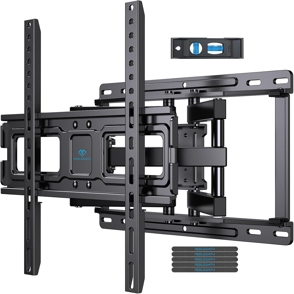 PERLESMITH Soporte de pared para TV de movimiento completo para televisores