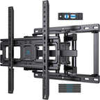 PERLESMITH Soporte de pared para TV de movimiento completo para televisores
