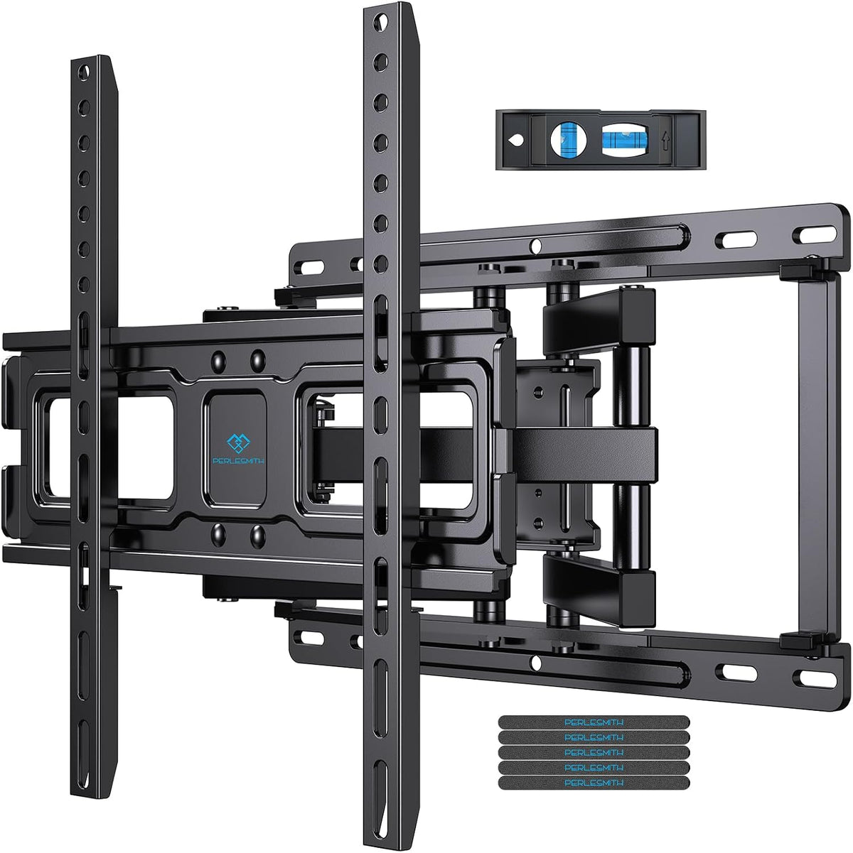 PERLESMITH Soporte de pared para TV de movimiento completo para televisores