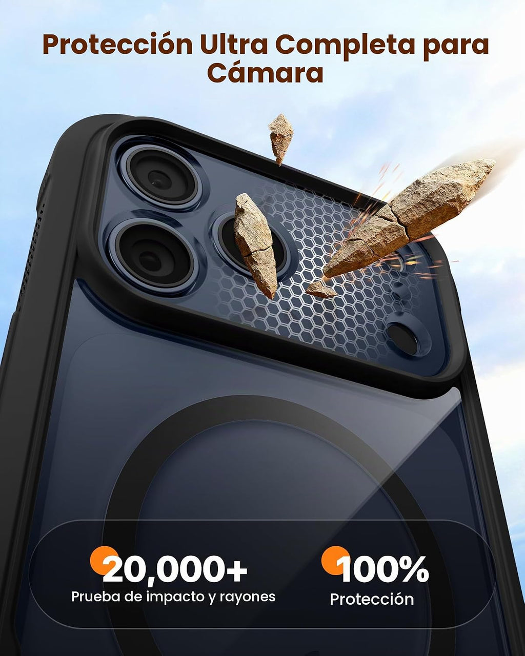 Diaclara Funda magnética y protector de pantalla para iPhone 18 Pro Max