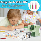 Impresión instantánea de cámara para niños, regalos de cumpleaños de