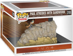 Funko Momentos: Dune III - Paul Atreides con Sandworm