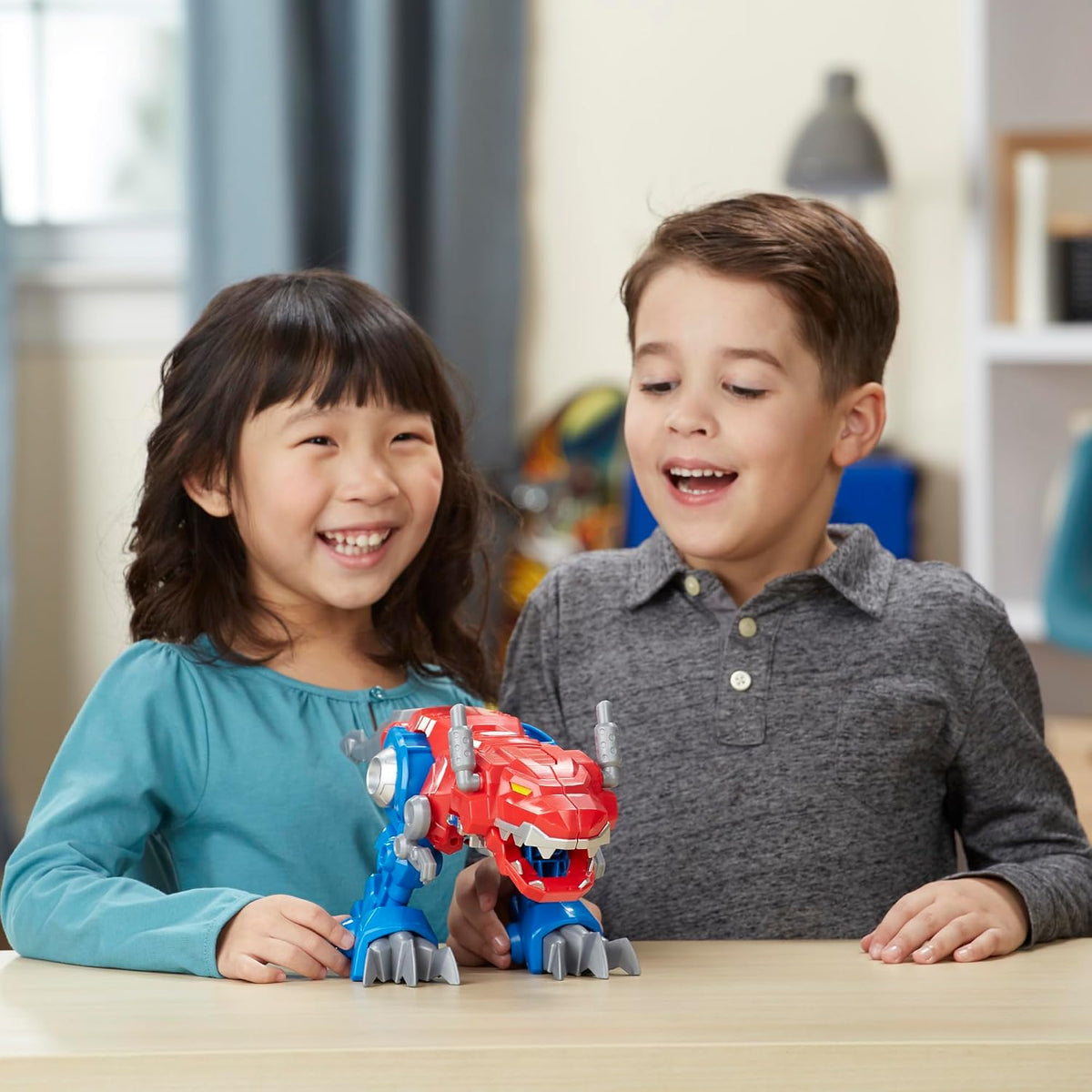 Transformers Rescue Bots Knight Watch Optimus Prime, Playskool Heroes figura de acción de juguete (exclusivo de Amazon)