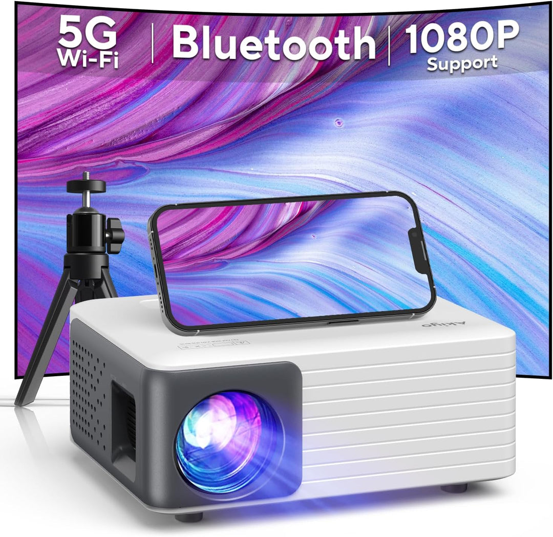 Mini proyector con WiFi y Bluetooth proyector actualizado