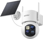 aosu T2 Teleobjetivo 3K de doble lente Cámara de seguridad inalámbrica PTZ 360°