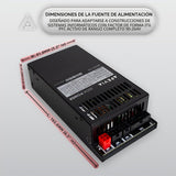 Apevia ITX-PFC500W Mini ITX\/Flex ATX \/ 1U 500W Fuente de alimenta...