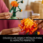 LEGO Botanicals - Juego de construcción de crisantemo para adultos a partir de 18 años, flor artificial para centros de mesa y decoración, regalo para cumpleaños, 10368