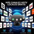 Antena de TV al aire libre para televisores inteligentes, antena digital HD TV RV montaje en techo, VHF/UHF de largo alcance para cámper, remolque, camión, barco (32.8 pies)