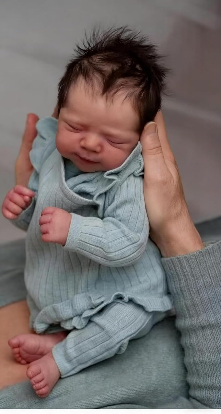 Zero Pam Muñecas Bebé Reborn Realistas Niño 18 Pulgadas Niña Recién...