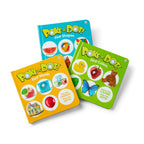 Melissa & Doug - Juego de 3 libros infantiles -, Pode--Dot, primeras palabras, primeras formas, primeros colores