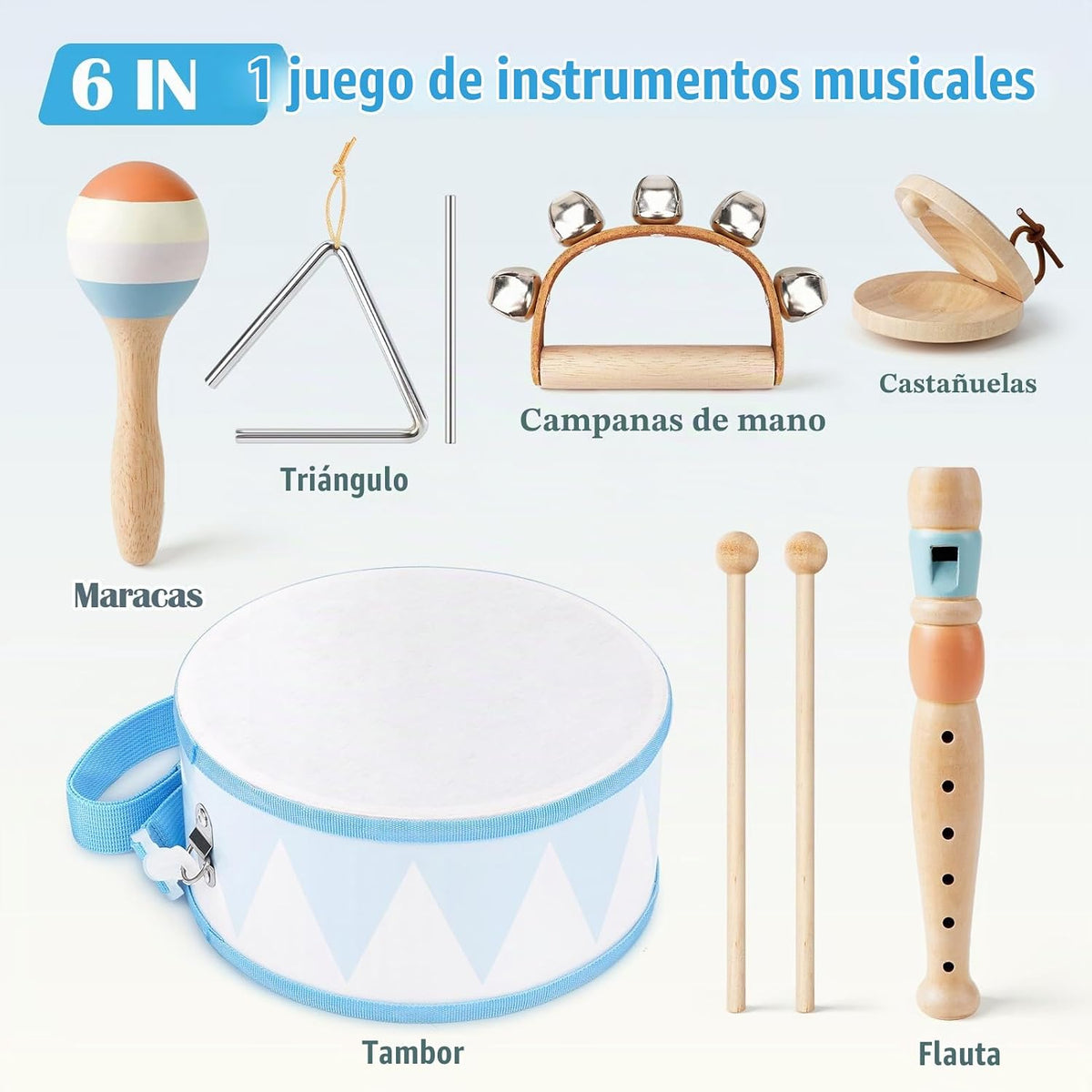 Vanplay - Juego de batería para niños pequeños de 2 a 3 años, regalos para niños y niñas