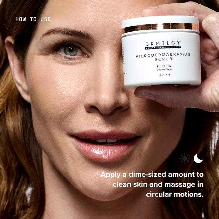 DRMTLGY Exfoliante facial y mascarilla facial de microdermoabrasión...