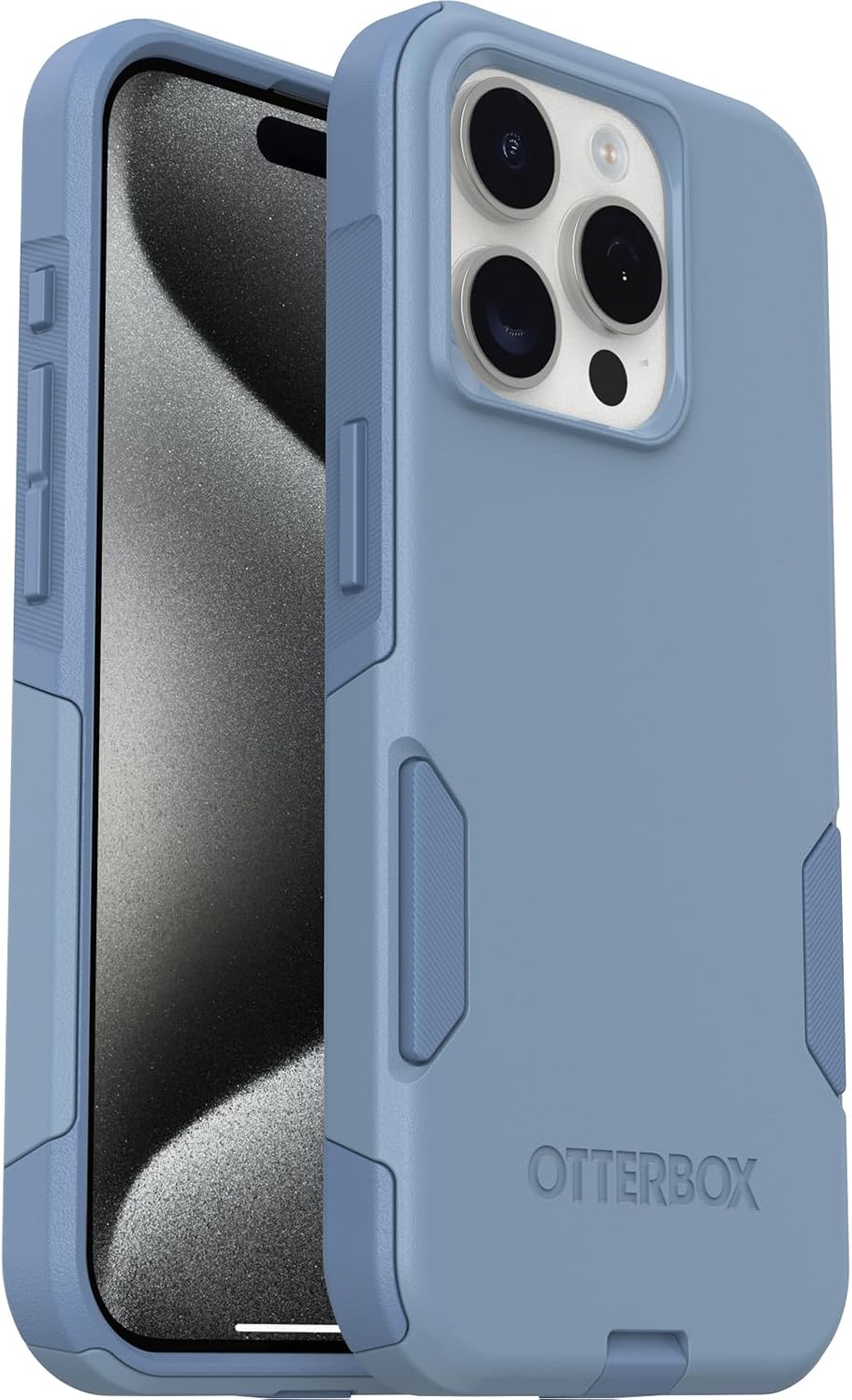 OtterBox Funda para iPhone 15 Pro (solamente) de la serie Commuter - Crisp