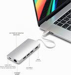 Satechi, ST-TCMA2S, hub USB