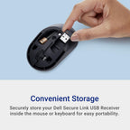 Dell KM555 Teclado y Mouse Silenciosos - 18 Teclas de Acceso Direct...