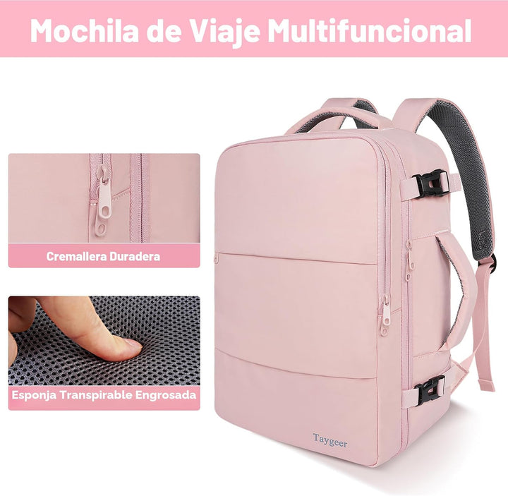 Taygeer - Mochila para laptop para mujeres, mochila de viaje grande...
