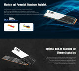 KLEVV CRAS C910 1TB M.2 2280 NVMe PCIe Gen4x4 SSD interno para lapt...