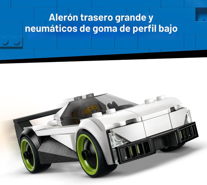 LEGO City Jet vs. Juguetes de construcción de automóviles para niño...