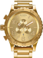 NIXON 51-30 Chrono A083 - Reloj analógico de moda para hombre resistente al agua de 300 m (carátula de reloj de 51 mm, correa de acero inoxidable de 25 mm)