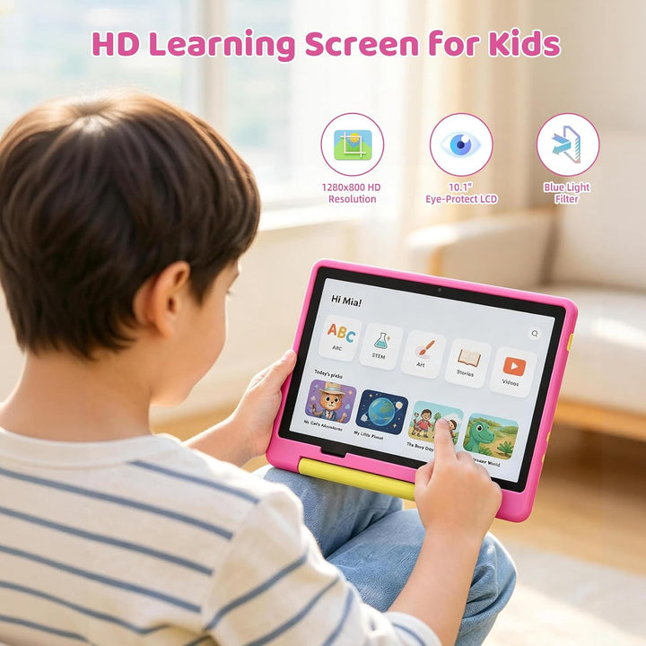 Gleeso Tableta para Niños Android 16, 24GB RAM 64GB ROM Tableta par...